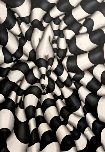 The Embrace of Chaos von Massimo Castronuovo, Malerei kaufen auf Singulart