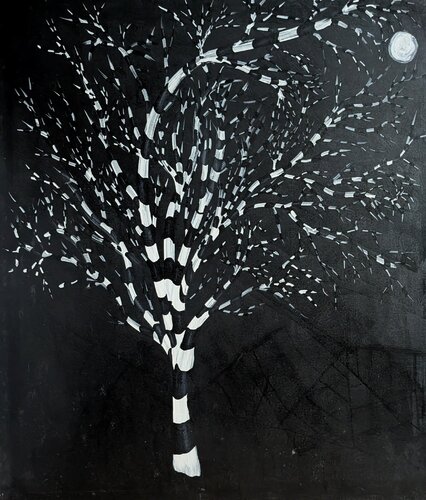 Night Root by Massimo Castronuovo, Painting for Sale on Singulart