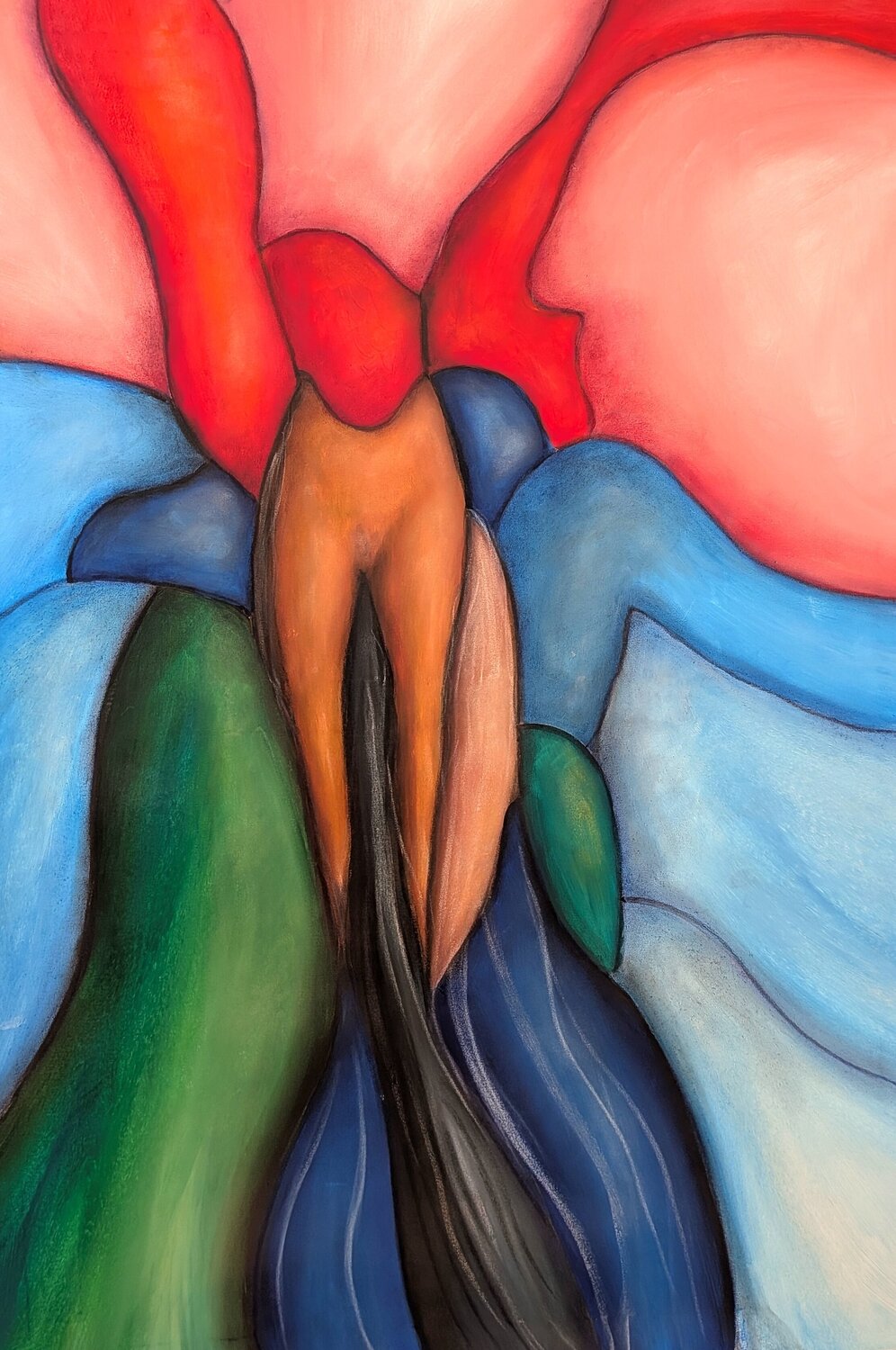 Between Us Massimo Castronuovo Pintura original en venta