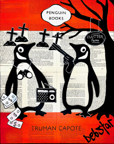 Penguin Books In Cold Blood 2 40.5cm x 51cm van DEBORAH LANG, Schilderij te koop op Singulart