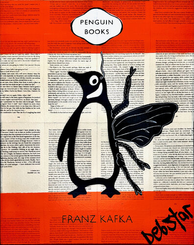Penguin Books The Metamorphosis 40.5cm x 51cm di DEBORAH LANG, Pittura in vendita su Singulart