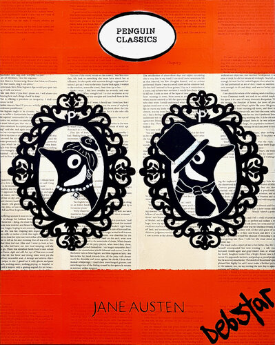 Penguin Book Classics Pride and Prejudice 40.5cm x 51cm von DEBORAH LANG, Malerei kaufen auf Singulart