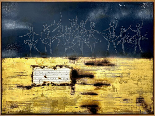 Shards of Grace by Lumière 104.5cm x 79cm von DEBORAH LANG, Malerei kaufen auf Singulart