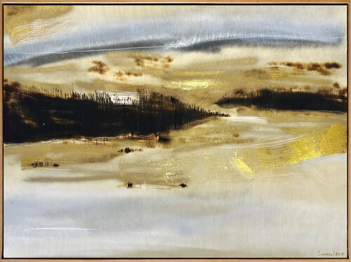 Where Light Resets by Lumière 104.5cm x 79cm van DEBORAH LANG, Schilderij te koop op Singulart