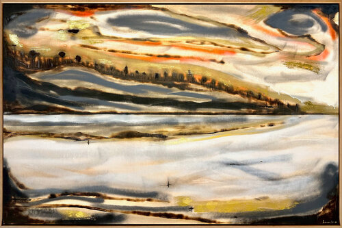 Ember Dusk by Lumière 183cm x 123cm van DEBORAH LANG, Schilderij te koop op Singulart