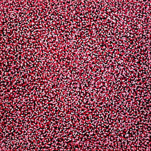 Smashed Strawberries 122cm x 122cm van DEBORAH LANG, Schilderij te koop op Singulart