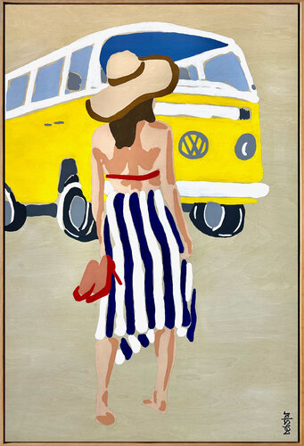 Snapshots of Summer Kombi van DEBORAH LANG, Schilderij te koop op Singulart