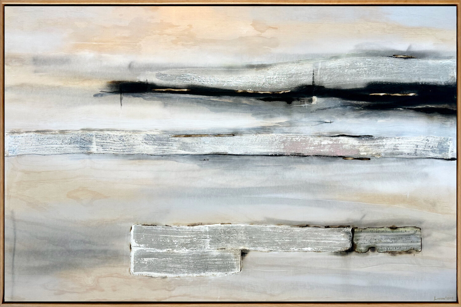 Where the Light Breaks by Lumière 183cm x 123cm DEBORAH LANG Originalgemälde zu verkaufen