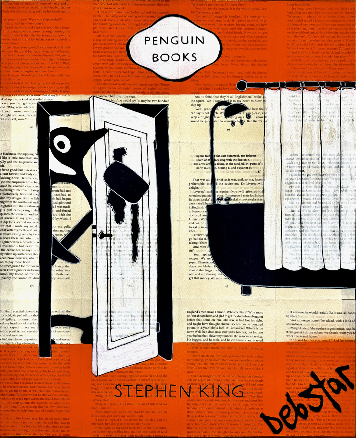 Penguin Book The Shining 2 40.5cm x 51cm DEBORAH LANG