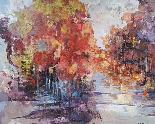 Autumn Passage de Tatiana Hellum, Pintura a la venta en Singulart