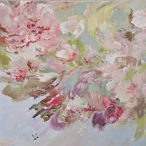 Spring Unfolding I van Tatiana Hellum, Schilderij te koop op Singulart
