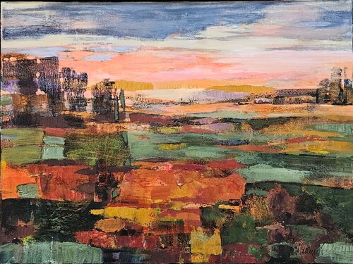 After the Warm Day (Framed) by Tatiana Hellum, Painting for Sale on Singulart