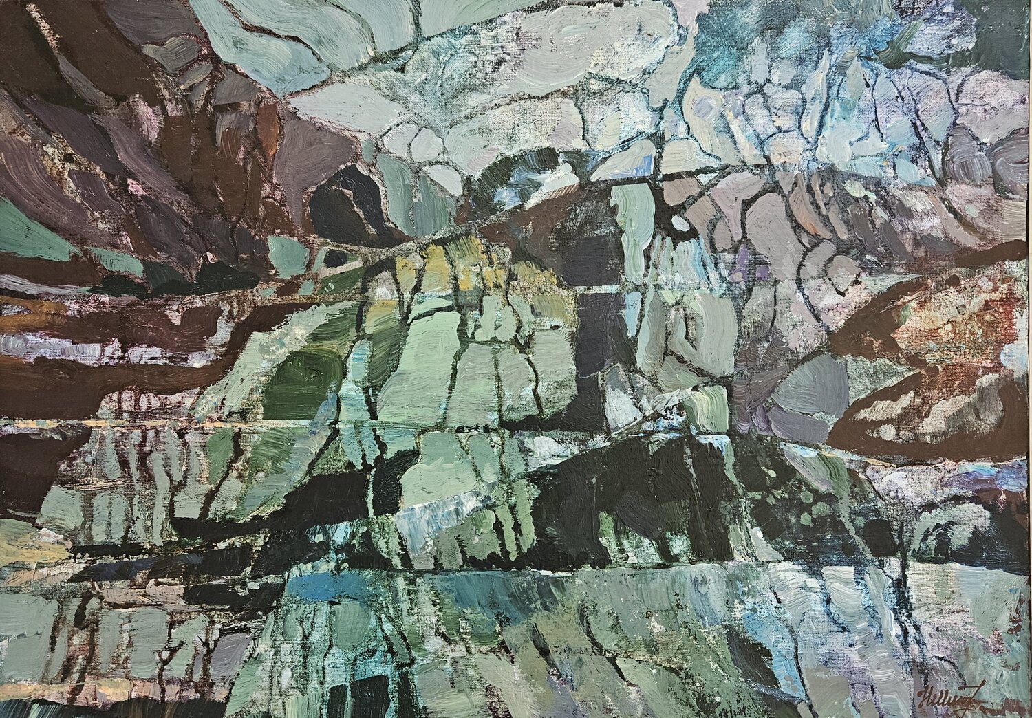 Mountains That Remind Tatiana Hellum