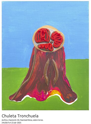 Chuleta Tronchuela van Pacorrosa Cuevas, Schilderij te koop op Singulart