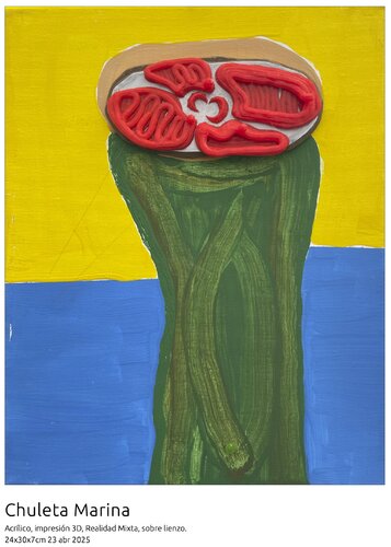 Chuleta Marina von Pacorrosa Cuevas, Malerei kaufen auf Singulart
