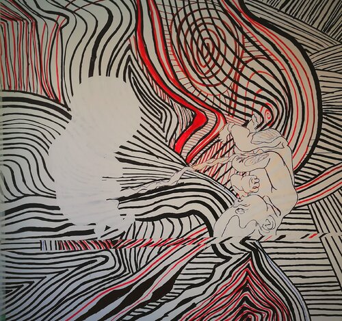 Symmetric Transformation Scan of ElecKtra & Atomo by Pacorrosa Cuevas, 회화 for Sale on Singulart