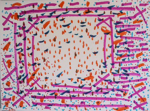 Cell Dissemination of Reality Vermont 19¨ von Pacorrosa Cuevas, Malerei kaufen auf Singulart