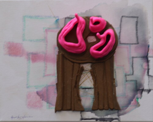 Tronco Chula en Universo Geométrico van Pacorrosa Cuevas, Schilderij te koop op Singulart