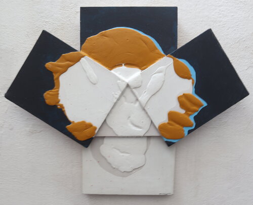 L'Origine du Monde - Cuatro Espacios Pictóricos von Pacorrosa Cuevas, Malerei kaufen auf Singulart