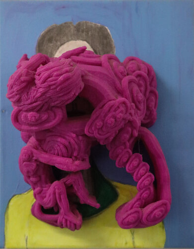 Retrato 3D printed dreams GAMMA van Pacorrosa Cuevas, Schilderij te koop op Singulart