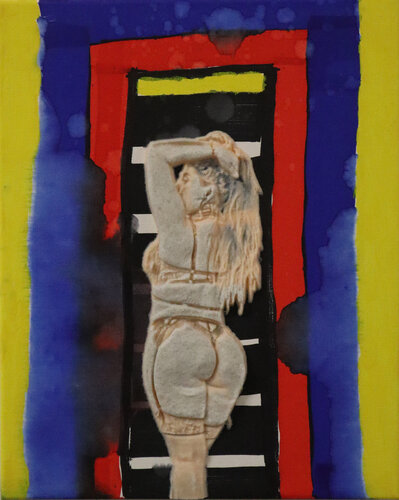 Teen Selfie KAPPA25 di Pacorrosa Cuevas, Pittura in vendita su Singulart