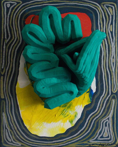 Meta abstract Chuleta van Pacorrosa Cuevas, Schilderij te koop op Singulart