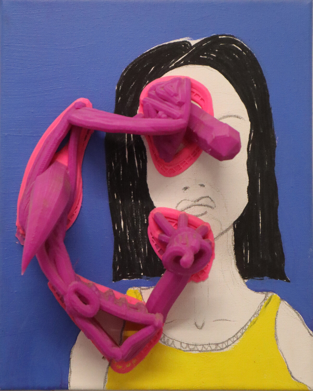 Retrato 3D printed dreams ALFA Pacorrosa Cuevas