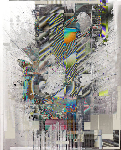 Abstraction A3 di francisco fernandez sarasola, Digitale in vendita su Singulart