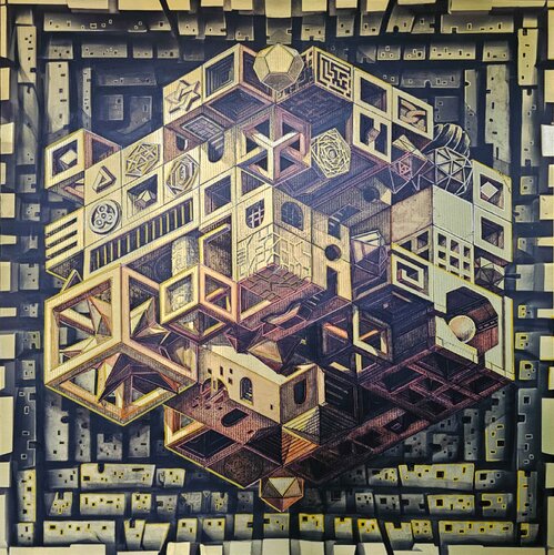 Babel par Stefania Pinsone, Peinture en vente sur Singulart