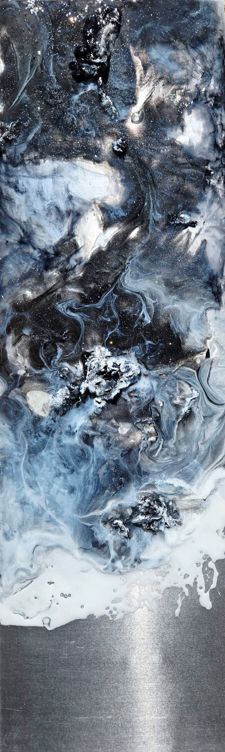 The sound of waves at midnight Stefania Pinsone Originalgemälde zu verkaufen