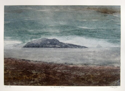 "An Blascaod Mor" - Irish Landscape von Aidan Flanagan, Druck kaufen auf Singulart