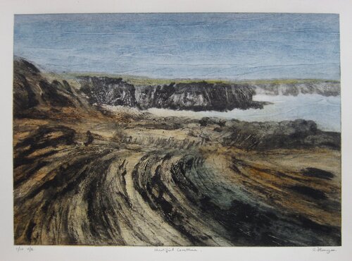 "Stratified Coastline" - Irish Landscape von Aidan Flanagan, Druck kaufen auf Singulart