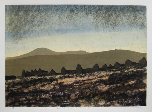 "Deserted Village on Achill Island" - Ireland von Aidan Flanagan, Druck kaufen auf Singulart