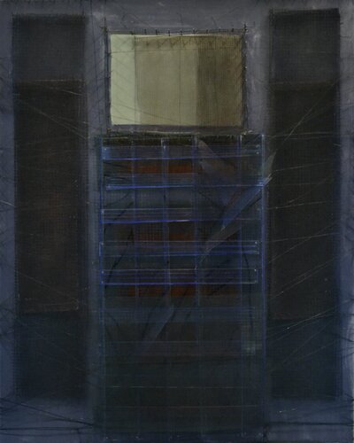 Descending the Stairs the Window in a Small Dark Room was Present di Matt Cohen. website:mattcohenpaintings.com, Altri media in vendita su Singulart