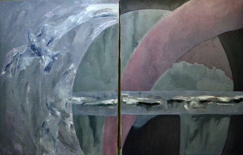 Doubling von Matt Cohen. website:mattcohenpaintings.com, Malerei kaufen auf Singulart