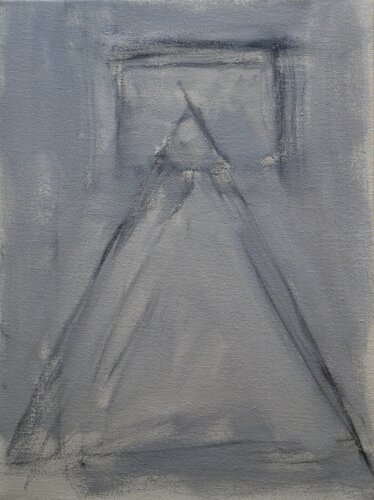 Window in a Small Dark Room I van Matt Cohen. website:mattcohenpaintings.com, Schilderij te koop op Singulart