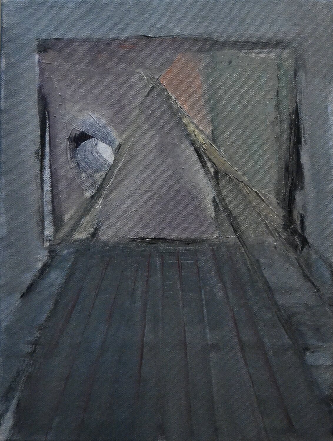 Window in a Small Dark Room III Matt Cohen. website:mattcohenpaintings.com