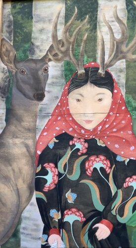 Mother Nature Back To Gaza de Giada Wood Caracristi, Pintura a la venta en Singulart