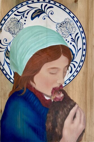 PUDDING CLUB_Mater Series n.2 de Giada Wood Caracristi, Pintura a la venta en Singulart