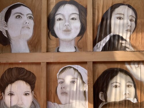 Le Sciûre del lavatoio de Giada Wood Caracristi, Pintura a la venta en Singulart