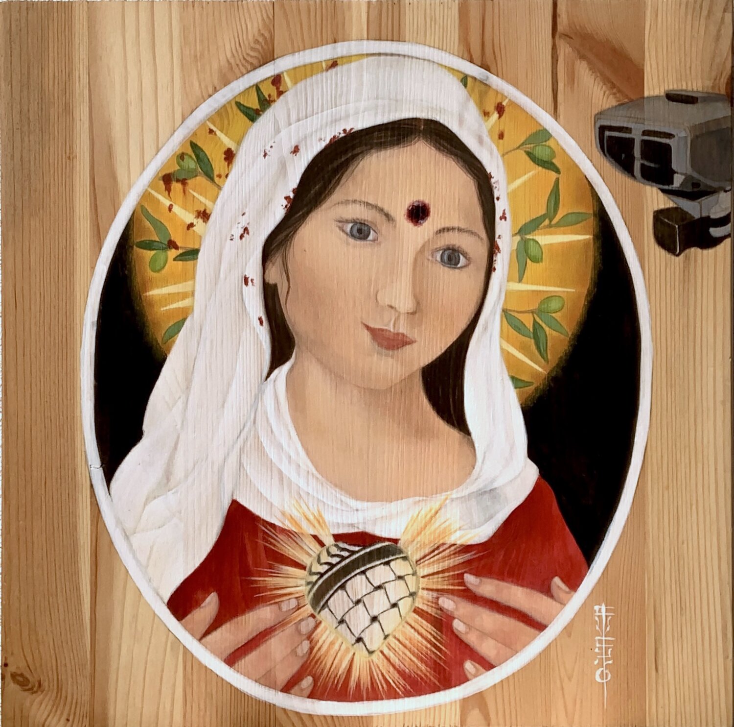 Stop Genocide Giada Wood Caracristi