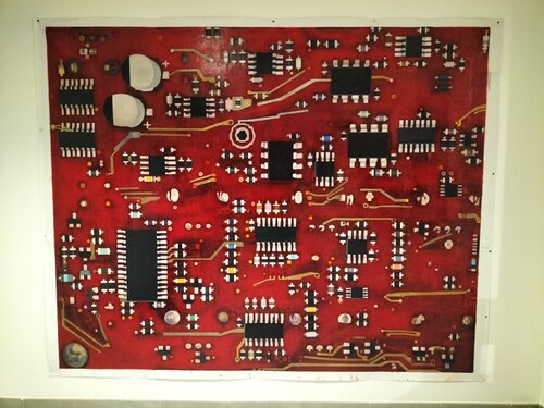 "REDSKIN" van Dan Liefooghe, Schilderij te koop op Singulart