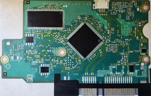 "CIRCUIT VERT" di Dan Liefooghe, Pittura in vendita su Singulart