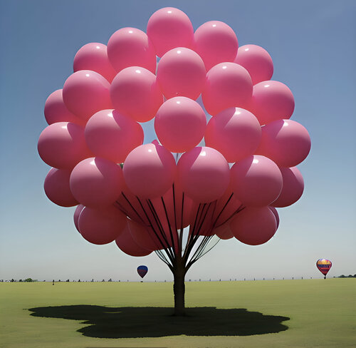 De la serie Balloons tree di Berta Jayo, Opera su carta in vendita su Singulart