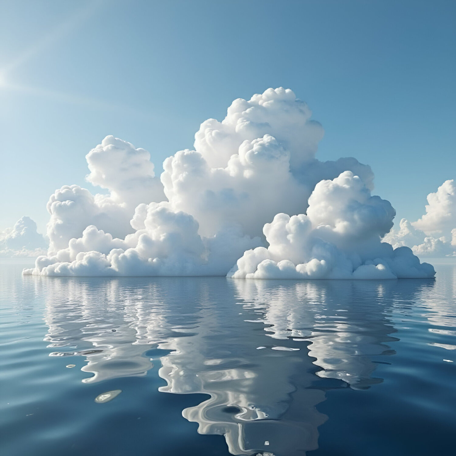 De la serie Nubes en el mar Berta Jayo