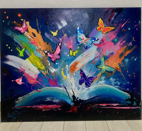 Bloom von Gabriele Bosio, Malerei kaufen auf Singulart