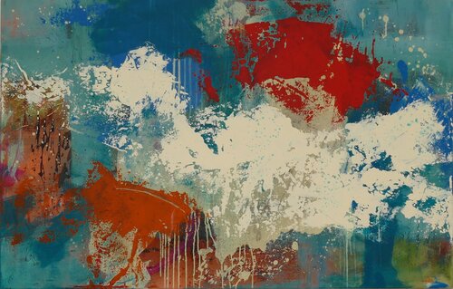 Zwischenräume by Sabine Koch, Painting for Sale on Singulart