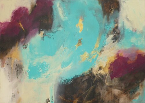 Tanz der Elemente by Sabine Koch, Painting for Sale on Singulart