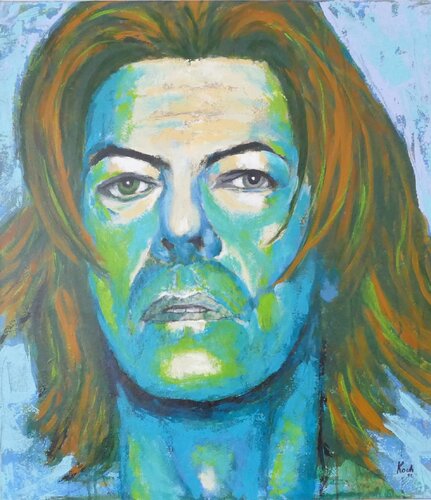 Inspiriert von David by Sabine Koch, Painting for Sale on Singulart