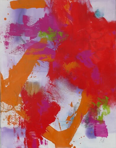 Farbenergie 1 by Sabine Koch, Painting for Sale on Singulart